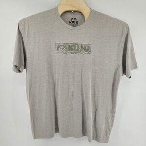 Kuiu Ultralight Hunting T Shirt Gray 3XL Large Mens Short Sleeve Top